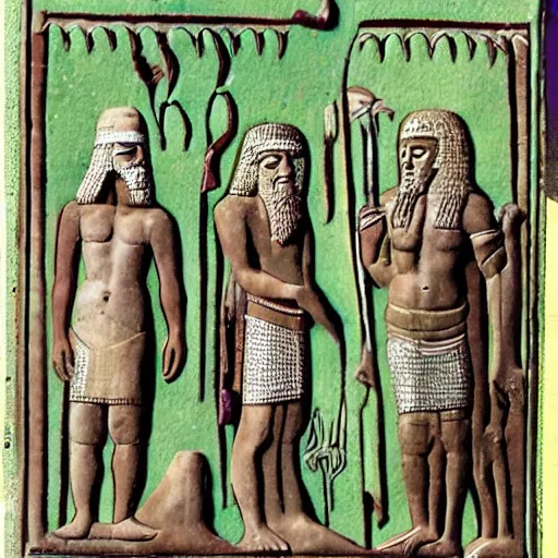 Image similar to sumerian creation story