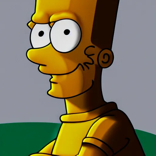 Prompt: Bart Simpson, as drawn by Sofija Skrebic, artstation, 8K