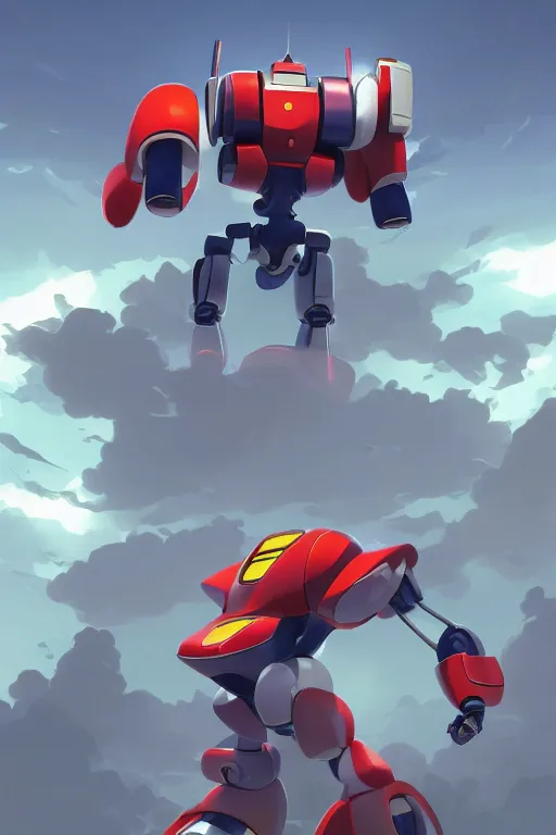 Image similar to metabots medabots medarotto medarot robot minimalist comics, behance hd by jesper ejsing, by rhads, makoto shinkai and lois van baarle, ilya kuvshinov, rossdraws global illumination ray tracing hdr radiating a glowing aura