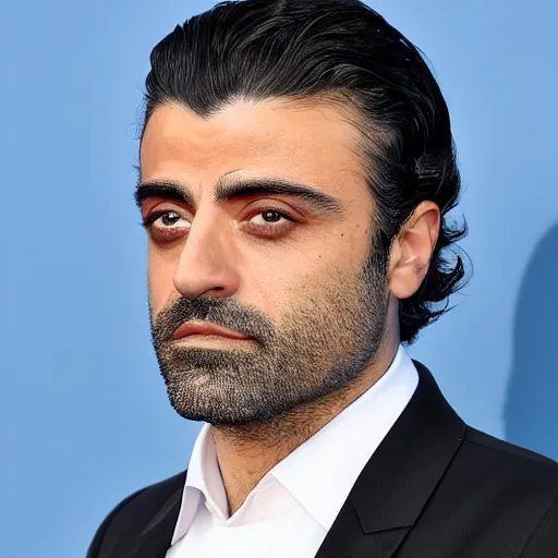 Prompt: plastic oscar isaac