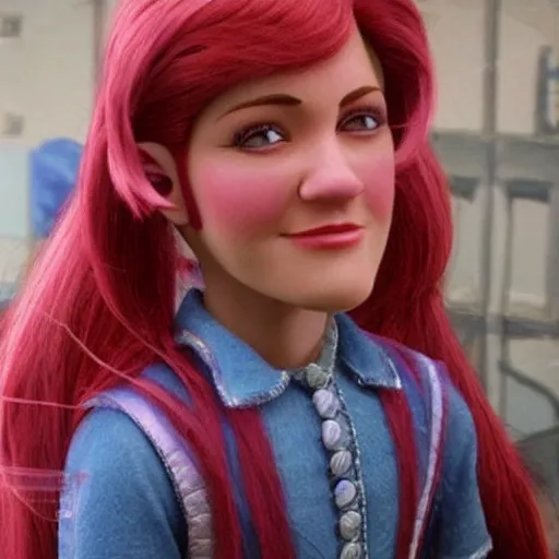 Prompt: stephanie from lazytown as a teenager