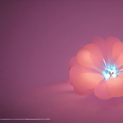 ArtStation - 3D Cotton Flower Bloom