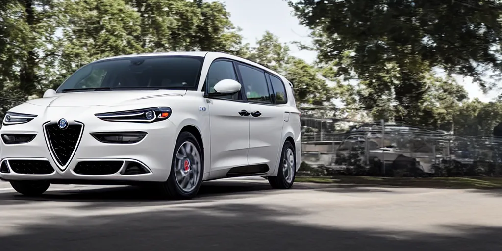 Image similar to 2022 Alfa Romeo Minivan