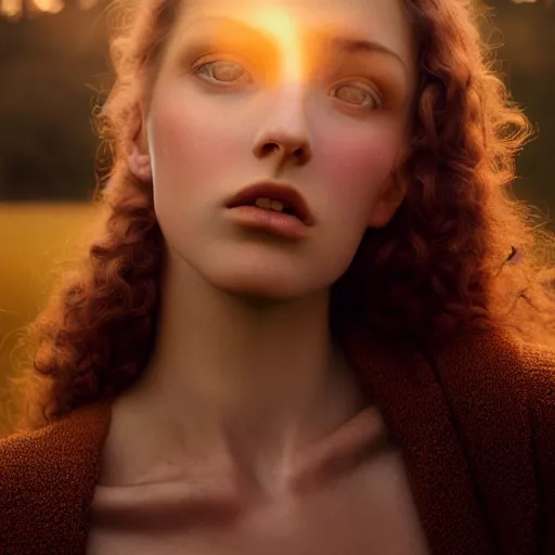 Prompt: photographic portrait of a stunningly beautiful renaissance expressionist female in soft dreamy light at sunset, contemporary fashion shoot, by edward robert hughes, annie leibovitz and steve mccurry, david lazar, jimmy nelsson, breathtaking, 8 k resolution, extremely detailed, beautiful, establishing shot, artistic, hyperrealistic, beautiful face, octane render