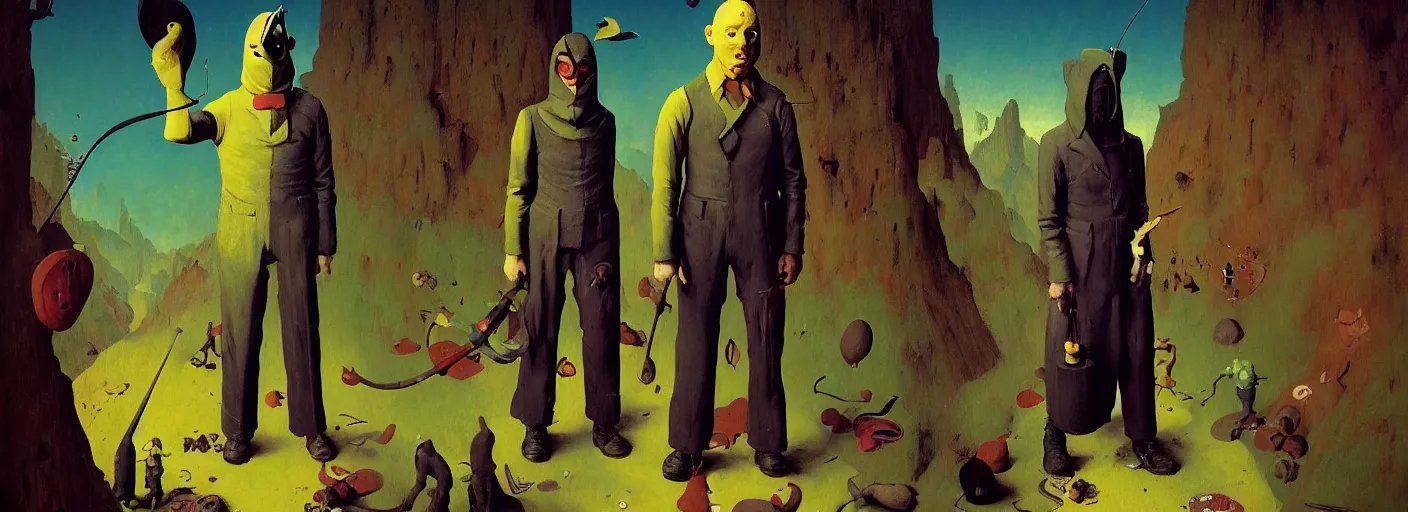 Image similar to full - body portrait surreal colorful clay fighting artstation rpg gentleman character concept art anatomy, action pose, very coherent and colorful high contrast masterpiece by norman rockwell franz sedlacek hieronymus bosch dean ellis simon stalenhag rene magritte gediminas pranckevicius, dark shadows, sunny day, hard lighting, reference sheet white! background
