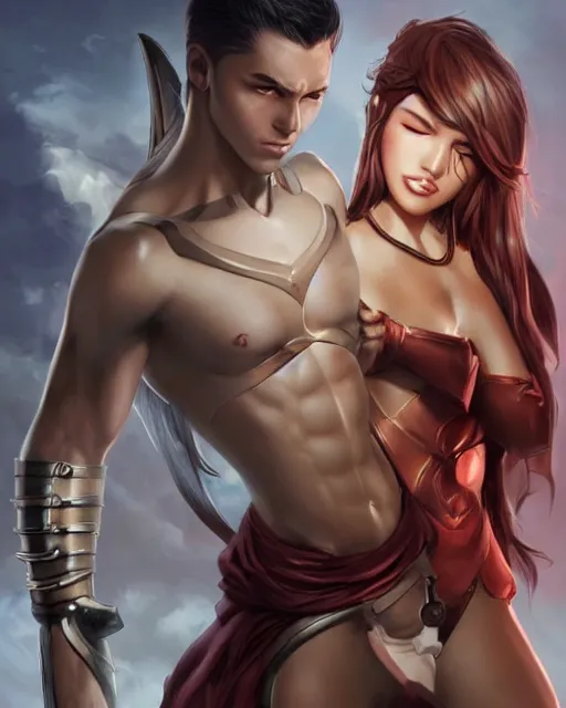 Prompt: The successful warrior is the average man with laser-like focus, artwork by artgerm, gladiator, elegant, seductive, full shot