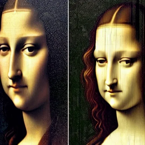 Image similar to monalisa mannequins