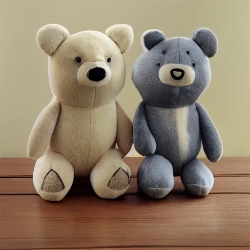 Image similar to cutie stuffed animal friends