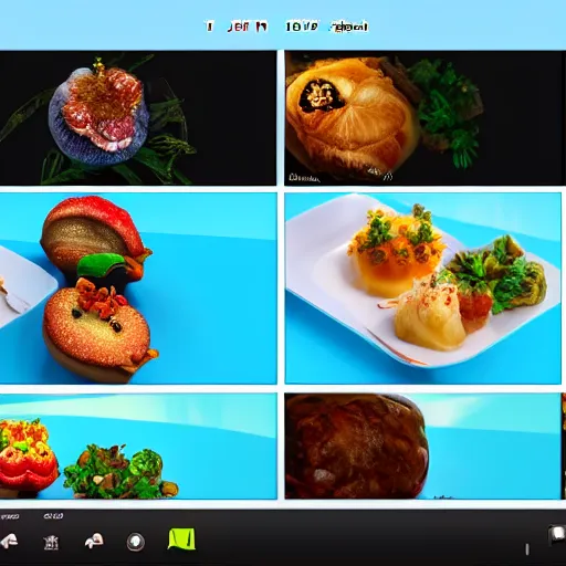 Prompt: screenshot of microsoft food simulator, 8K, HD, high resolution, high detailed