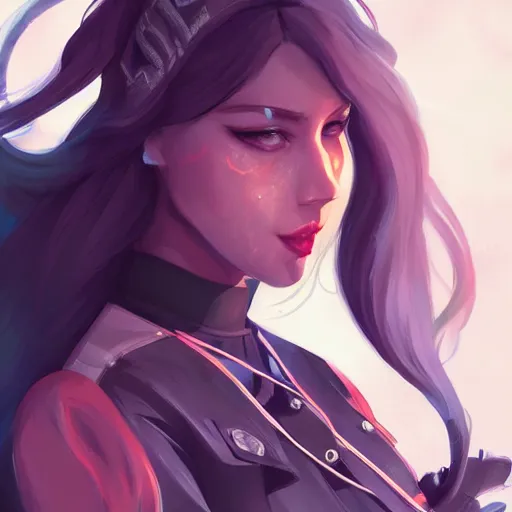 Image similar to a portrait of a beautiful biker, art by lois van baarle and loish and ross tran and rossdraws and sam yang and samdoesarts and artgerm and saruei, digital art, highly detailed, intricate, sharp focus, trending on artstation hq, deviantart, unreal engine 5, 4 k uhd image