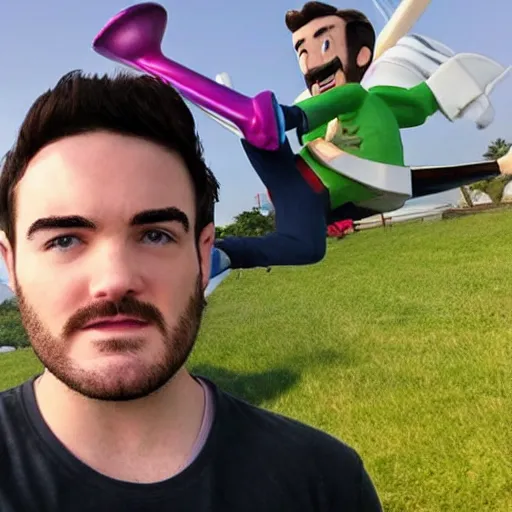 Image similar to captainsparklez aka jordan maron