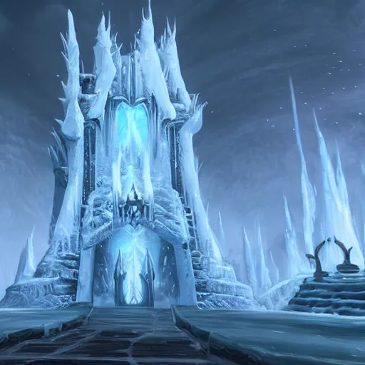 Prompt: icecrown citadel