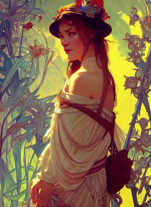 Image similar to la honda. ken kesey and the merry prankster. electric koolaid acid test. intricate, elegant, highly detailed, digital painting, artstation, concept art, wallpaper, smooth, sharp focus, illustration, art by artgerm and greg rutkowski and alphonse mucha