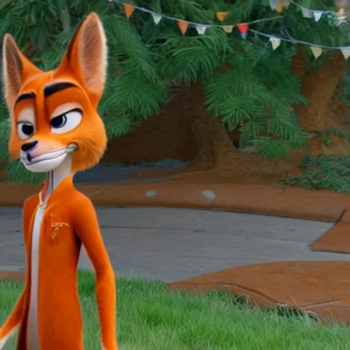 Image similar to nick wilde from zootopia, fursuit