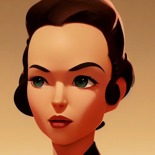 Image similar to face icon stylized minimalist gone with the wind 1 9 3 9, loftis, cory behance hd by jesper ejsing, by rhads, makoto shinkai and lois van baarle, ilya kuvshinov, rossdraws global illumination