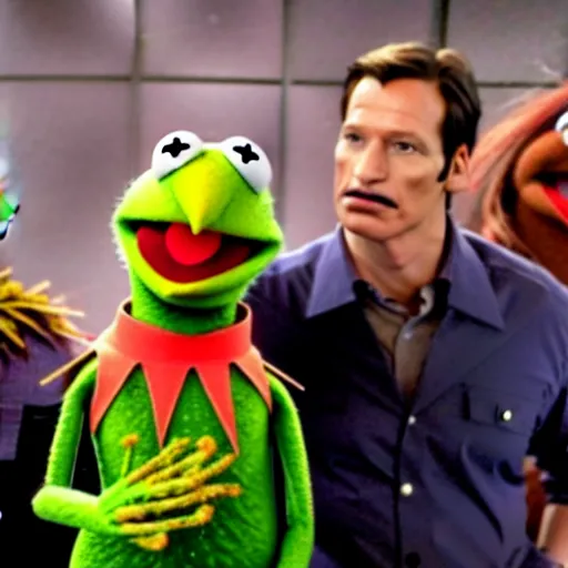 Image similar to still of the Muppets in the movie Interstellar