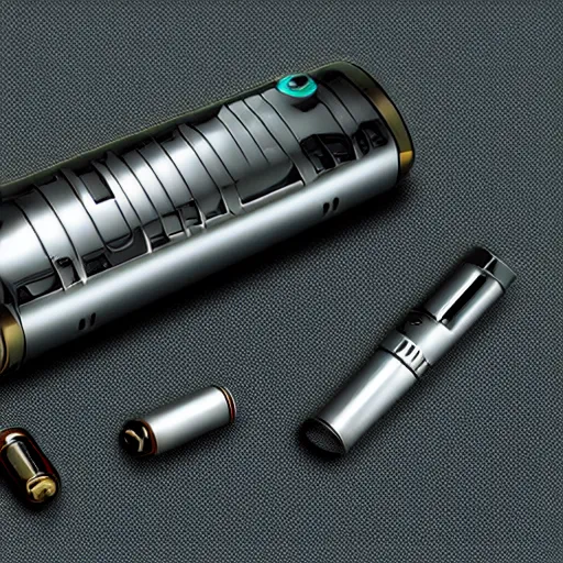 Image similar to Vape mod, sci fi, concept art, high res, beautiful composition, astonishing detail, smooth lines