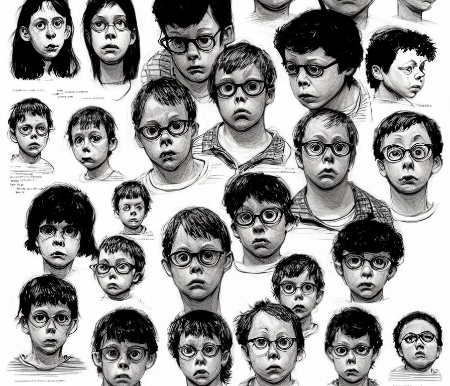 Image similar to face character study of todd solondz | vivid colors : concept design, realistic. by gabriel hardman, joe alves, j. todd anderson, chris bonura. cinematic atmosphere, detailed and intricate, perfect anatomy