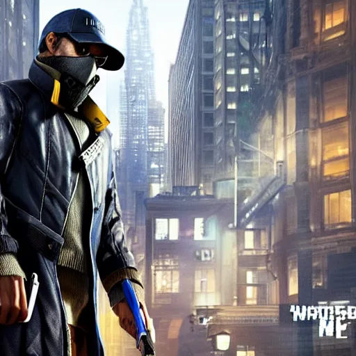 Image similar to Watch dogs, Aiden Pearce live action movie , film look