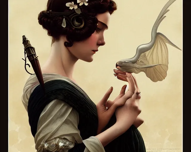 Prompt: photography of coles phillips, deep focus, d & d, fantasy, intricate, elegant, highly detailed, digital painting, artstation, concept art, matte, sharp focus, illustration, hearthstone, art by artgerm and greg rutkowski and alphonse mucha