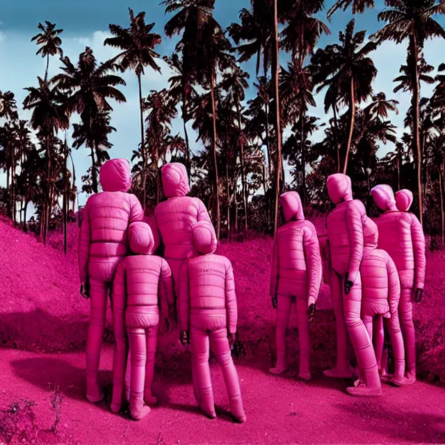 Image similar to advertising campaign by richard mosse