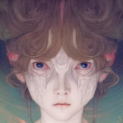 Image similar to portrait soft light painted by james jean and katsuhiro otomo and erik jones, inspired by victorian anime, smooth face feature, intricate oil painting, high detail illustration, sharp high detail, manga and anime 1 9 9 9