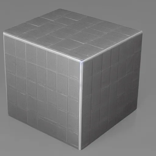 Image similar to blender default cube