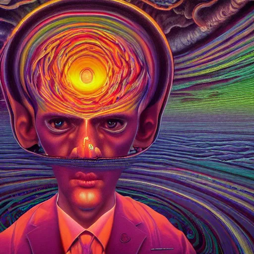 Image similar to oh god i don't know i am just tired. masterpiece. accidentally tripping on dmt and acid, psychedelic experience, overwhelming psychosis of self realization and burning awakening, ultra high definition, unreal engine 5, hyperrealism, masterpiece composition, by casey weldon, barclay shaw 8 k photorealistic