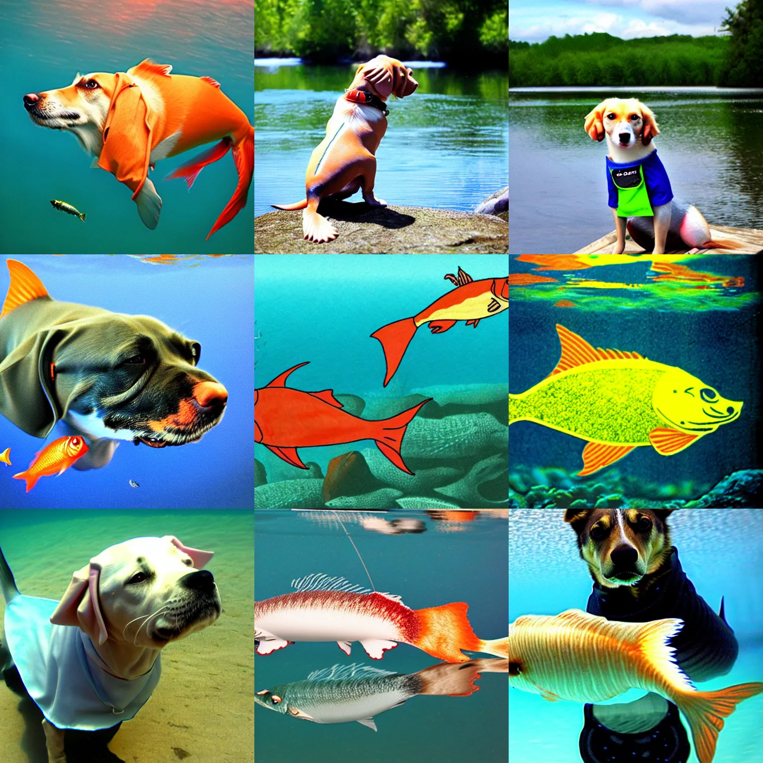 Image similar to fishdog