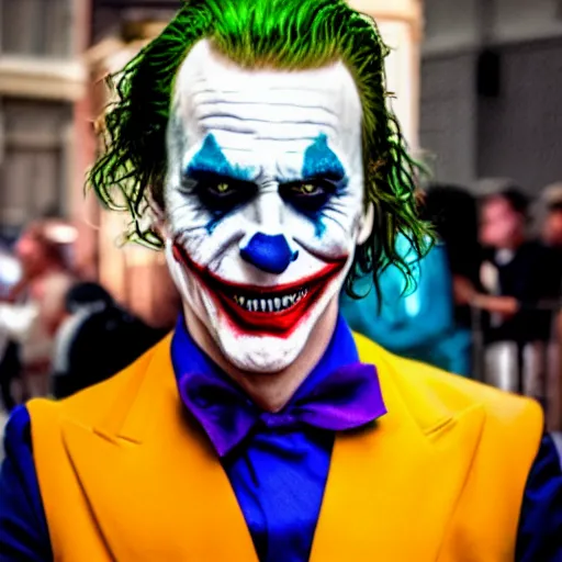 Image similar to the joker at pride