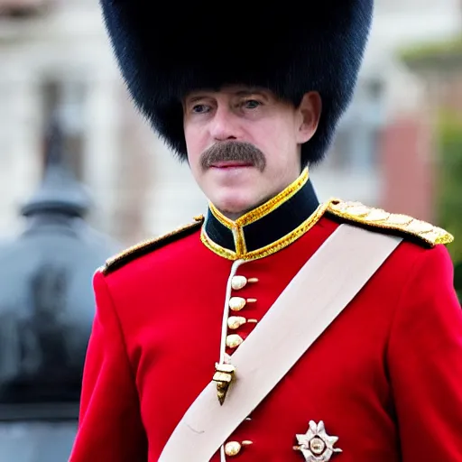 Image similar to the queens guard