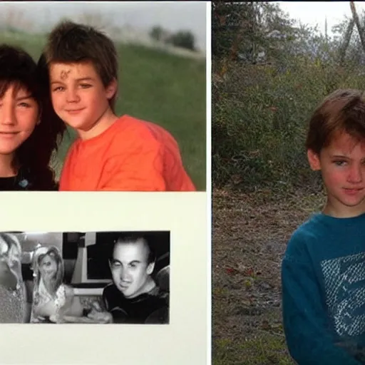 Prompt: i can't believe that almost 2 0 years went by between these pictures