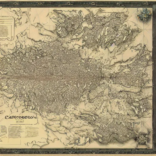 Image similar to cartography map