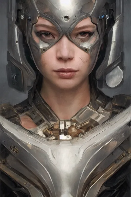 Prompt: Portrait of beautiful Ultra realistic illustration, angry female cyborg,The face is covered with armor except for the eyes ,cyberpunk, sci-fi, fantasy, intricate, elegant, highly detailed, digital painting, artstation, concept art, smooth, sharp focus, illustration, art by Yintion J , Jiang Geping and artgerm and greg rutkowski and alphonse mucha.