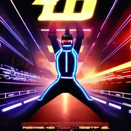 Image similar to tron legacy