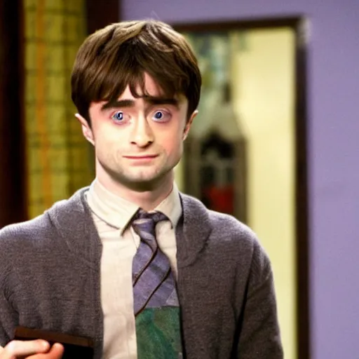 Image similar to film still of Daniel Radcliffe as Will in The Fresh Prince of Bell Air