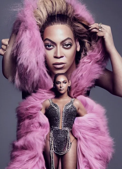 Image similar to beyonce styled by nick knight posing in an expensive mansion setting, vogue magazine, highly realistic. high resolution. highly detailed. dramatic. 8 k. 4 k.