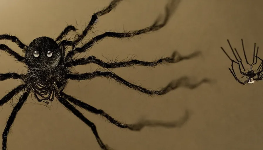 Prompt: big budget horror movie about genetically engineered super spider