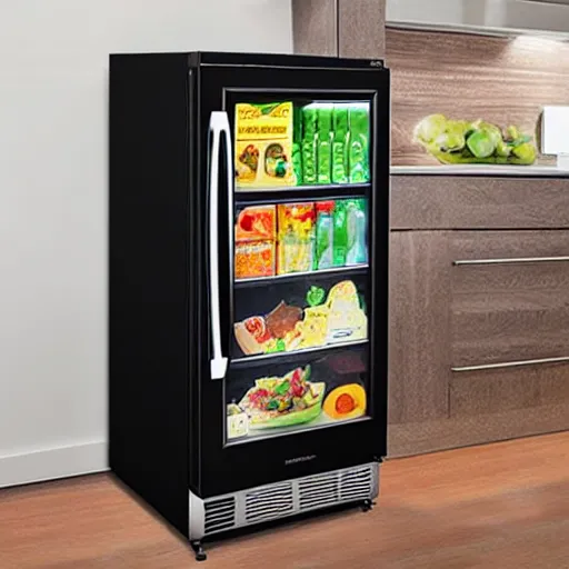 Prompt: augmented reality fridge