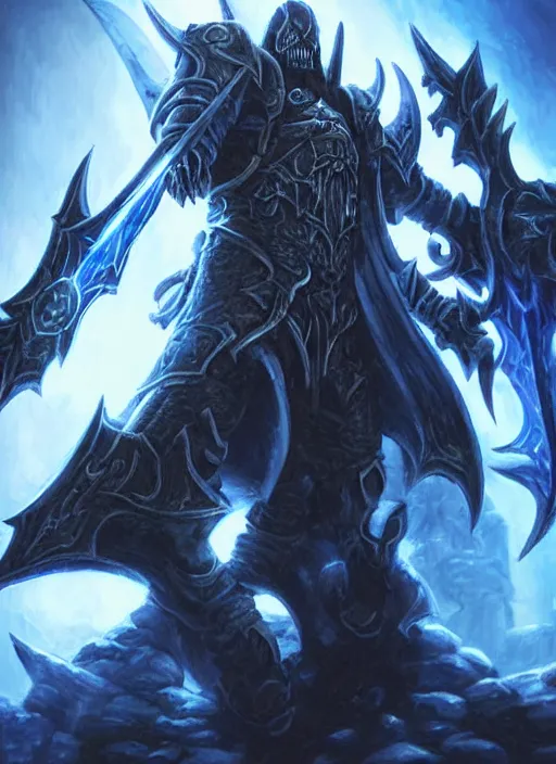 world of warcraft death knight | Stable Diffusion | OpenArt