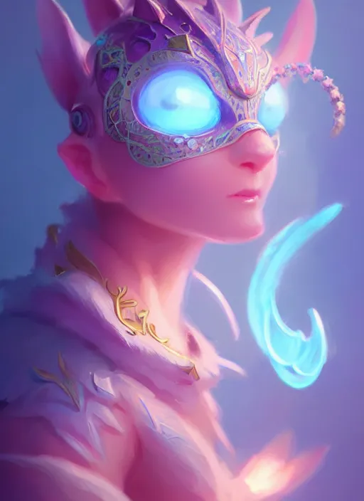 Prompt: cute little dragon, flowers, neon blue, light pink, gold, diamonds, highly detailed, artgerm, cushart krenz, artstation, soft light, sharp focus, illustration, character design, concept art