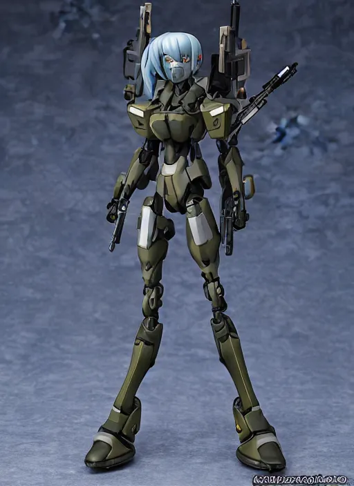 Image similar to toy design,cyber mecha Armor, portrait of the action figure of a girl, girls frontline style, anime figma figure, studio photo, flight squadron insignia, realistic military gear, 70mm lens,