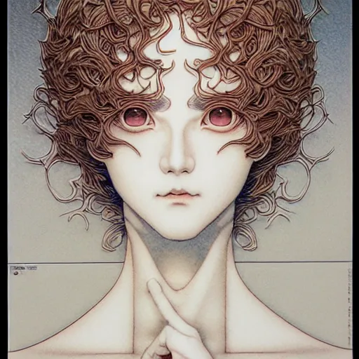 Image similar to prompt : 3 d render of persona soft light portrait by takato yamamoto, inspired by fables, realistic face, smooth face feature, intricate oil painting, high detail, sharp high detail, manga and anime 2 0 0 0