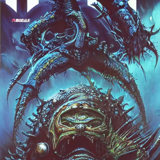 Prompt: japanese magazine covers, monster energy, by peter andrew jones, by hr giger, hd, hyper detailed, 4 k