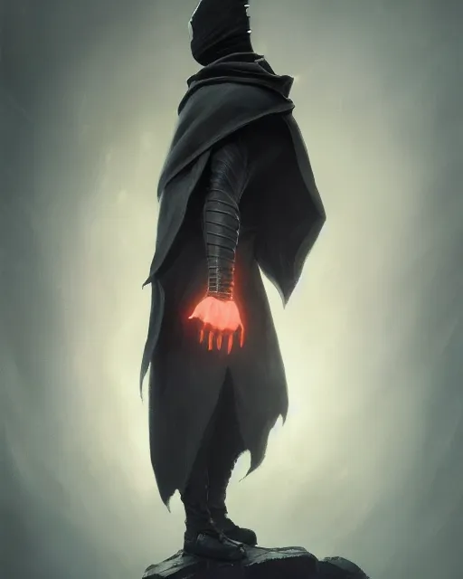 Prompt: oil painting of Anthropomorphized dark Raven Spymaster, wearing dark cloak, sharp focus, fantasy style, octane render, volumetric lighting, 8k high definition, by greg rutkowski, highly detailed, trending on art Station, magic the gathering artwork, Dungeon backround, centered