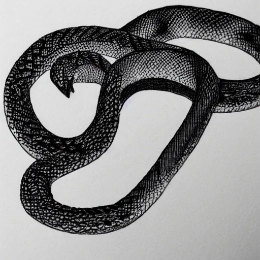 ArtStation - Snake Drawing