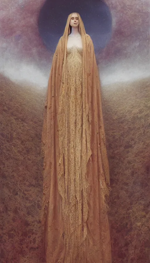 Image similar to the high priestess, digital art, matte painting, agostino arrivabene