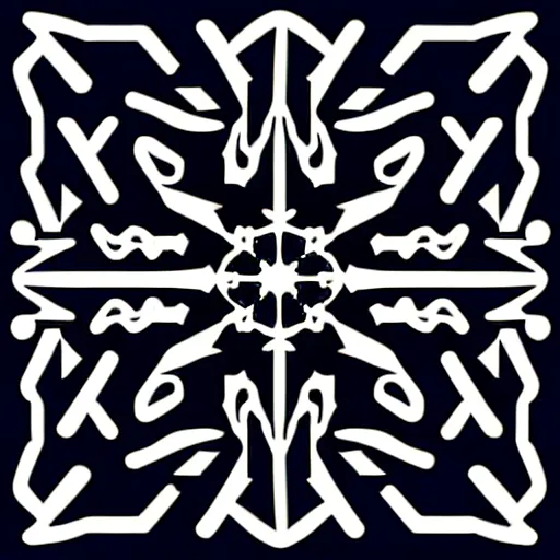 Image similar to winter - themed vector art panel for cnc plasma, laser, stencil, unique winter design