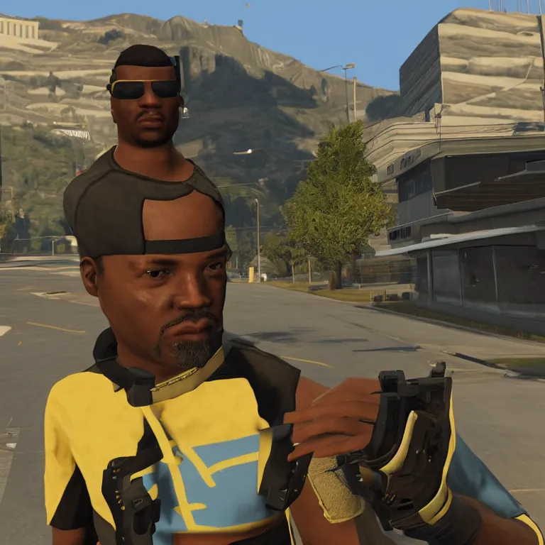 Image similar to geordi laforge gta v