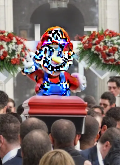 Image similar to mario's funeral